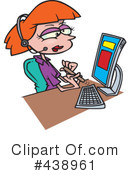 Businesswoman Clipart #438961 by toonaday