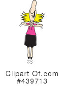 Businesswoman Clipart #439713 by toonaday