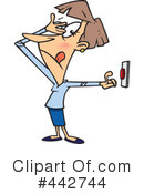 Businesswoman Clipart #442744 by toonaday