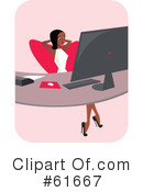 Businesswoman Clipart #61667 by Monica