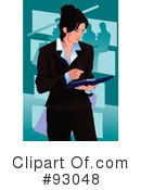 Businesswoman Clipart #93048 by mayawizard101