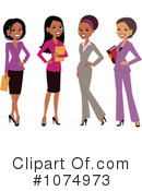 Businesswomen Clipart #1074973 by Monica
