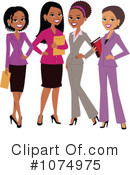 Businesswomen Clipart #1074975 by Monica