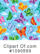 Butterflies Clipart #1090569 by visekart