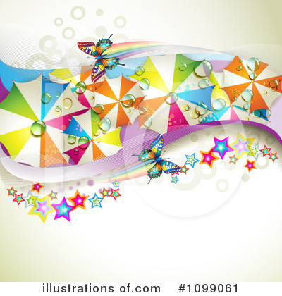 Royalty-Free (RF) Butterflies Clipart Illustration by merlinul - Stock Sample #1099061