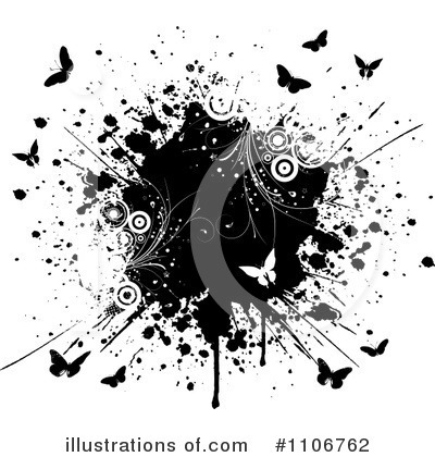 Ink Splatter Clipart #1106762 by KJ Pargeter