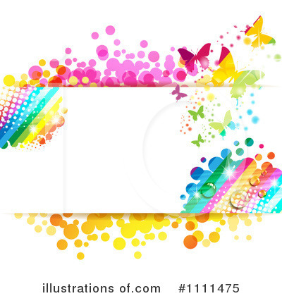Rainbow Background Clipart #1111475 by merlinul