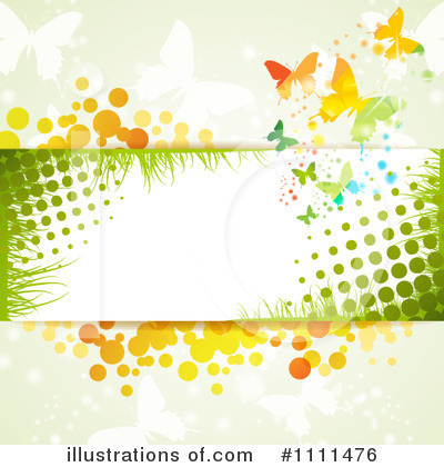 Royalty-Free (RF) Butterflies Clipart Illustration by merlinul - Stock Sample #1111476