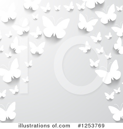 Butterflies Clipart #1253769 by vectorace