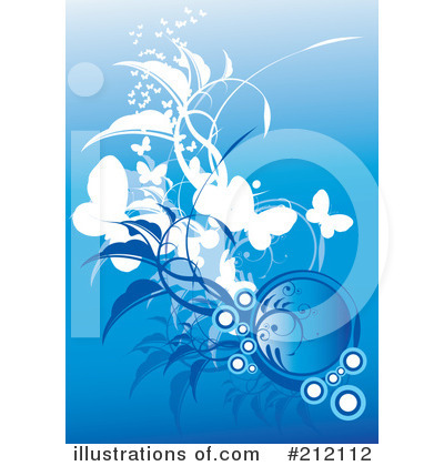 Royalty-Free (RF) Butterflies Clipart Illustration by YUHAIZAN YUNUS - Stock Sample #212112