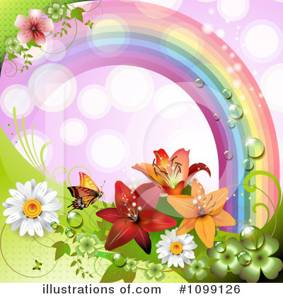 Royalty-Free (RF) Butterfly Background Clipart Illustration by merlinul - Stock Sample #1099126