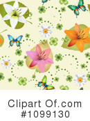 Butterfly Background Clipart #1099130 by merlinul