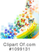 Butterfly Background Clipart #1099131 by merlinul