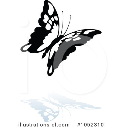 Royalty-Free (RF) Butterfly Clipart Illustration by dero - Stock Sample #1052310