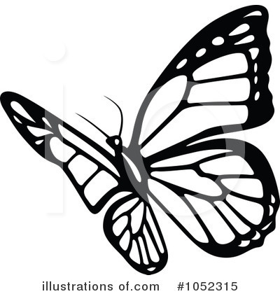 Royalty-Free (RF) Butterfly Clipart Illustration by dero - Stock Sample #1052315