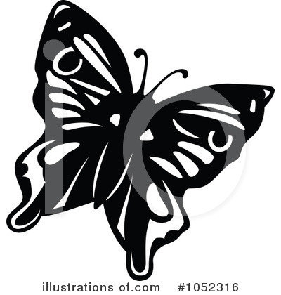 Royalty-Free (RF) Butterfly Clipart Illustration by dero - Stock Sample #1052316
