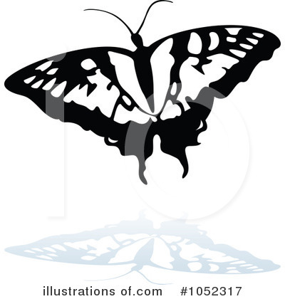 Royalty-Free (RF) Butterfly Clipart Illustration by dero - Stock Sample #1052317