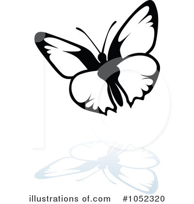 Royalty-Free (RF) Butterfly Clipart Illustration by dero - Stock Sample #1052320