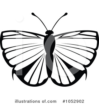 Royalty-Free (RF) Butterfly Clipart Illustration by dero - Stock Sample #1052902