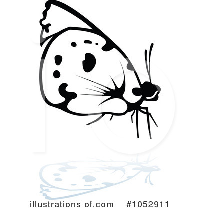 Royalty-Free (RF) Butterfly Clipart Illustration by dero - Stock Sample #1052911
