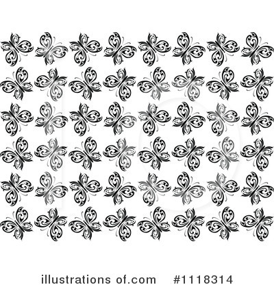 Butterflies Clipart #1118314 by Vector Tradition SM