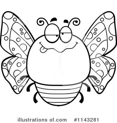 Royalty-Free (RF) Butterfly Clipart Illustration by Cory Thoman - Stock Sample #1143281