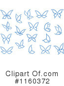 Butterfly Clipart #1160372 by Vector Tradition SM