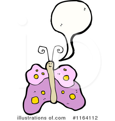 Royalty-Free (RF) Butterfly Clipart Illustration by lineartestpilot - Stock Sample #1164112
