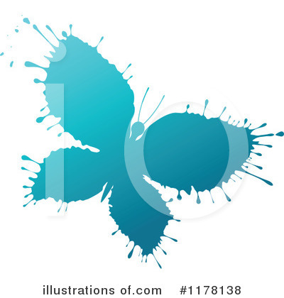 Royalty-Free (RF) Butterfly Clipart Illustration by Vector Tradition SM - Stock Sample #1178138