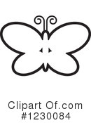 Butterfly Clipart #1230084 by Lal Perera