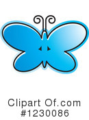 Butterfly Clipart #1230086 by Lal Perera