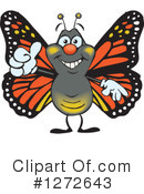 Butterfly Clipart #1272643 by Dennis Holmes Designs