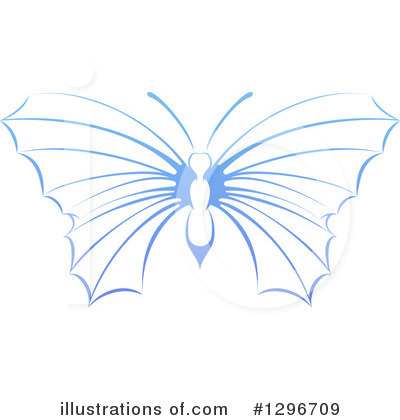 Royalty-Free (RF) Butterfly Clipart Illustration by AtStockIllustration - Stock Sample #1296709