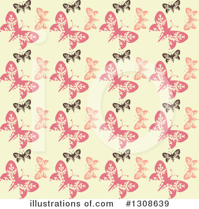 Butterfly Clipart #1308639 by KJ Pargeter