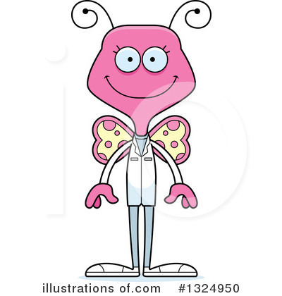 Royalty-Free (RF) Butterfly Clipart Illustration by Cory Thoman - Stock Sample #1324950