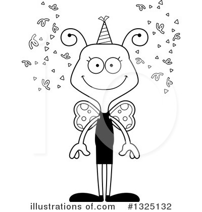 Royalty-Free (RF) Butterfly Clipart Illustration by Cory Thoman - Stock Sample #1325132