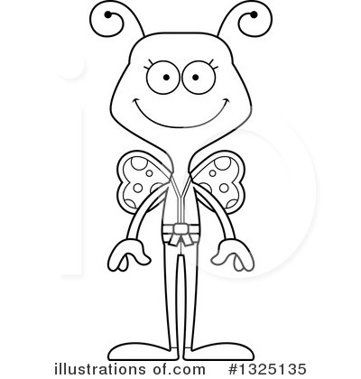 Royalty-Free (RF) Butterfly Clipart Illustration by Cory Thoman - Stock Sample #1325135