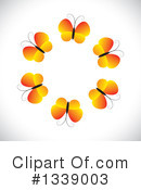 Butterfly Clipart #1339003 by ColorMagic