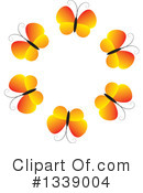 Butterfly Clipart #1339004 by ColorMagic