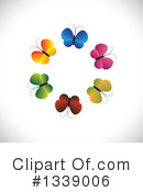 Butterfly Clipart #1339006 by ColorMagic