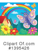 Butterfly Clipart #1395426 by visekart