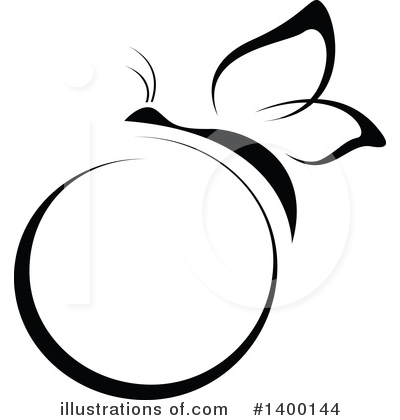 Royalty-Free (RF) Butterfly Clipart Illustration by dero - Stock Sample #1400144