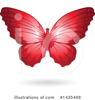 Royalty-Free (RF) Butterfly Clipart Illustration by cidepix - Stock Sample #1435408