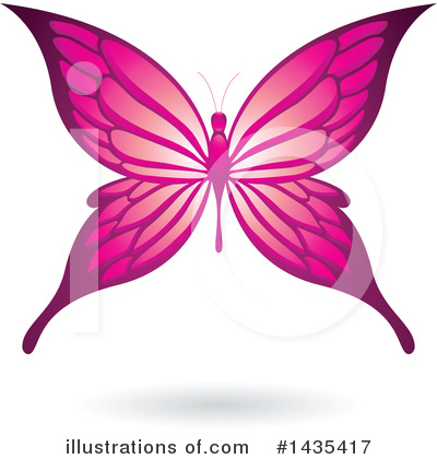 Royalty-Free (RF) Butterfly Clipart Illustration by cidepix - Stock Sample #1435417