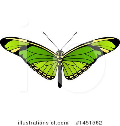 Royalty-Free (RF) Butterfly Clipart Illustration by AtStockIllustration - Stock Sample #1451562