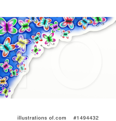 Royalty-Free (RF) Butterfly Clipart Illustration by Prawny - Stock Sample #1494432