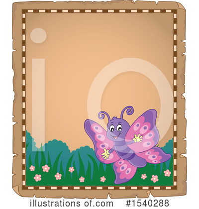 Royalty-Free (RF) Butterfly Clipart Illustration by visekart - Stock Sample #1540288