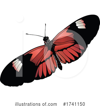 Royalty-Free (RF) Butterfly Clipart Illustration by dero - Stock Sample #1741150
