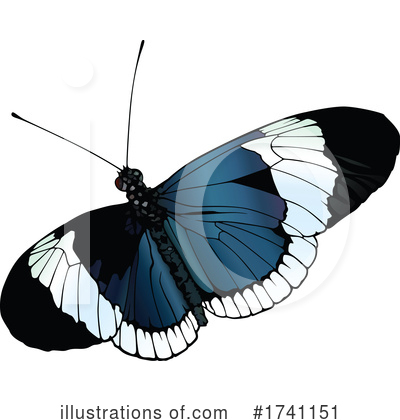 Royalty-Free (RF) Butterfly Clipart Illustration by dero - Stock Sample #1741151