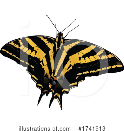 Royalty-Free (RF) Butterfly Clipart Illustration by dero - Stock Sample #1741913